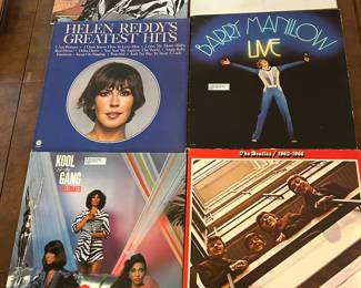 Vintage Willie Nelson, Queen, Helen Reddy, Barry Manilow, Kool and the Gang, The Beatles