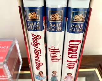  Vintage Shirley Temple VHS Tapes
