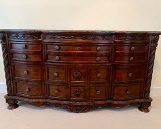 Available for Pre-Sale Ashley Furniture North Shore Triple Dresser $325.00... gail@freshstarttransitions.com if interested. 72w x 20d x 38h Excellent Condition!!