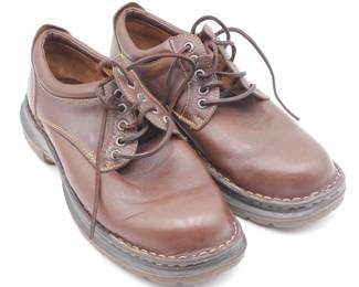Born Brown Leather Lace Up Shoes Men's Size 11 Wide