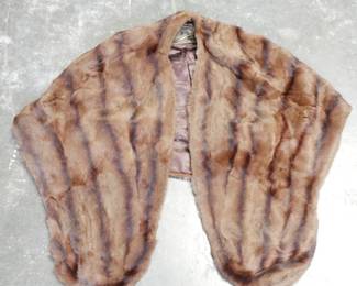 Vintage Alaskan Fur Company Mink Shawl