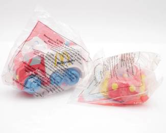 Lot of 2 McDonald's Fisher-Price Under 3 Happy Meal Toys