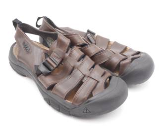 Keen Newport Brown Leather Waterproof Hybrid Sandals Men's Size 11