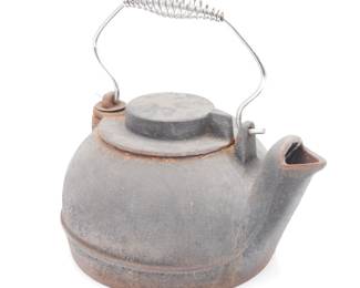 Vintage Cast Iron Kettle
