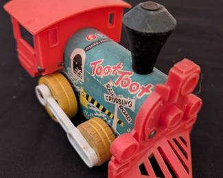 Vintage Fisher Price Toot Toot Train Engine