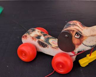 Vintage 1965 Fisher Price Little Snoopy Dog Pull