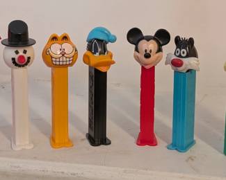Assorted PEZ Dispensers
