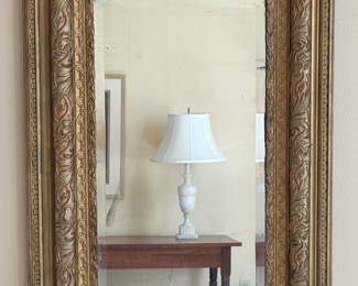Several antique mirrors - large