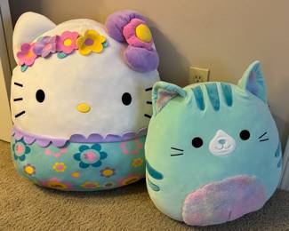 Larger Hello Kitty floor pillows