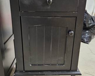 Black end table