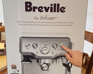 New in the box - Breville "the Infuser" espresso machine