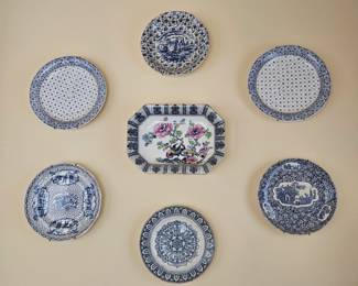 Vintage plates from late 1890s - early 1900s