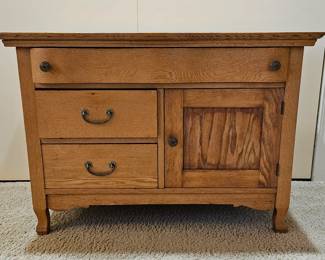 Small antique dresser/side table