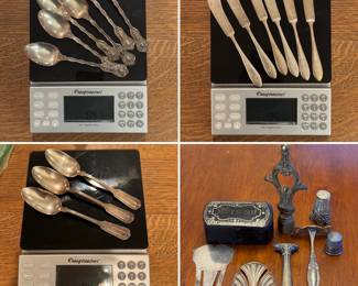 Sterling silver pieces