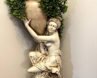 Beautiful Grecial Chalkstone Statue