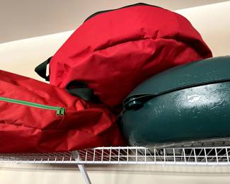 We have great storage solutions for all your seasonal decorations!