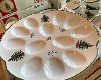 Spode deviled egg platter...You need this!