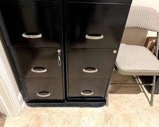 One of these file bacinets is for sale...it locks and is in good condition!