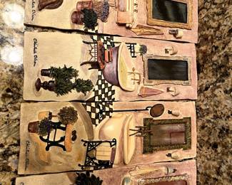 C. Wintisle Olson whimsical wall art collection!  These are in mint condition and beautiful!   