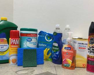 Small Lot of Cleaning Products More