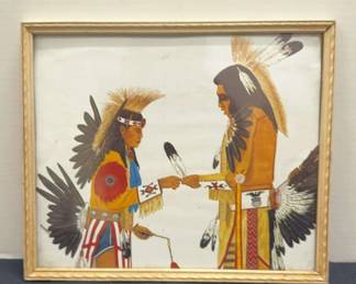 Framed Indian Wallart