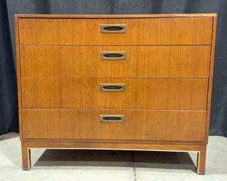  008 MidCentury 4 Drawer Dresser by American of Martinsville