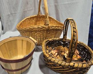 A Trio Of Baskets