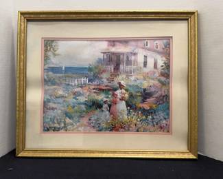 The Garden Beautiful Framed Picture