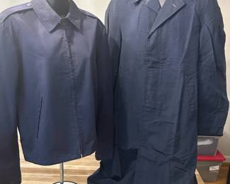 Military Raincoat and Jacket