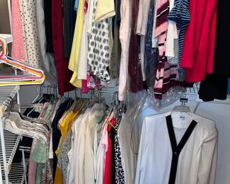 Lots of ladies clothes