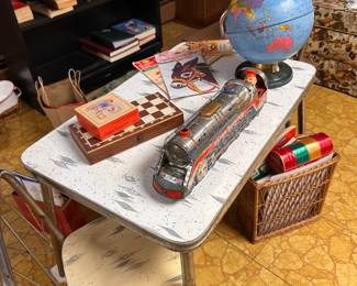 Kids MCM table and two chairs