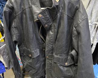 Men's leather jacket