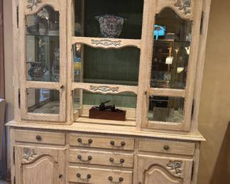 Shabby chic French provincial French country hutch buffet 86 x 65 x 19