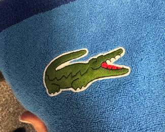 Lacoste towel