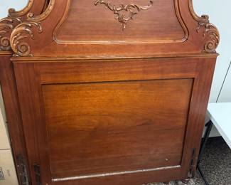 2 twin headboards antique
