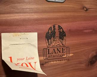 Mid Century Lane Cedar Chest with Bottom Drawer