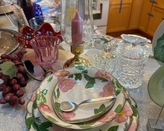 Franciscan Desert Rose - Charger, Dinner Plate, Salad Bowl, Dipping Bowl