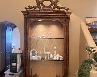 Grand display case. Lighted. Fraction of the original price. No tax!