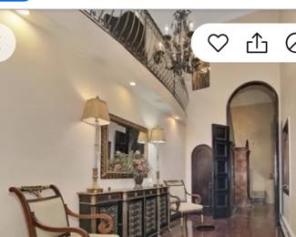 Theodore Alexander $9999.00 console. Amazing estate sale price, not much above the tax.