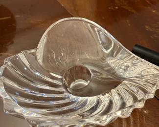 Gorham Crystal candle holder 