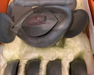 Tea set lucky cicada 