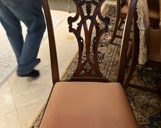 Henredon dinning chairs 