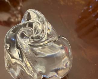 Danish mid century flower bud paper weight 