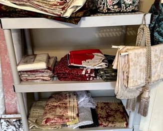 Yardage and draperies 