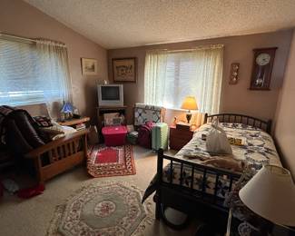 The guest room before Heritage staging. 