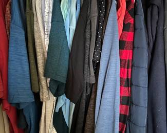 Men’s clothing - The North Face, undefeated, Hurley, Vans, Hang Ten, Eddie Bauer and much more !!! 