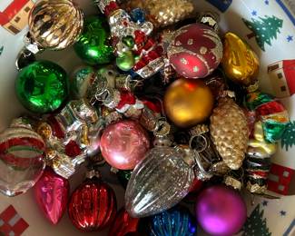 Thomas Pacconi miniature ornaments. 