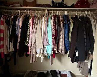 Beautiful ladies  clothing  and accessories - Louis Vuitton, Michael Kors, Dooney & Bourke, Coach, Issac Mizrahi, Maxx New York,  Clarks, Jambu, Lands End, Eddie Bauer, Express and much more - Many new with tags, boxes. 