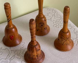 Wooden bells. 