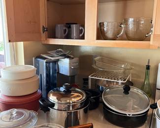 Cuisinart Keurig, Pyrex & tortilla warmers
